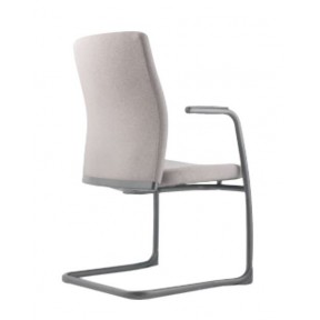KLAUS SERIES FABRIC VISITOR CHAIR C/W ARMREST (KR5413F-89EA)