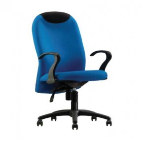 FABRIC SERIES MEDIUM BACK CHAIR (OF-166-MB)