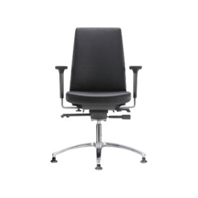 COMO PU LEATHER SERIES VISITOR CHAIR (CV6113L-19D98)