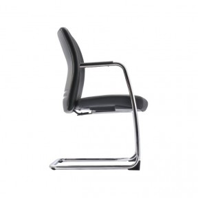 ELINI PU LEATHER SERIES VISITOR CHAIR C/W ARMREST (ER5513L-89CA)