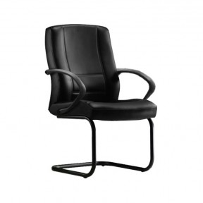 SILO PU LEATHER SERIES VISITOR CHAIR (OF-SL-VB-A3F3-P)