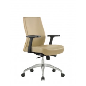 FOCUS PU LEATHER LOW BACK CHAIR (OF-FOC-LB-A1H7B6-P)
