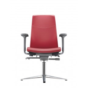 HORA PU LEATHER VISITOR CHAIR (HG6213L-19D98)