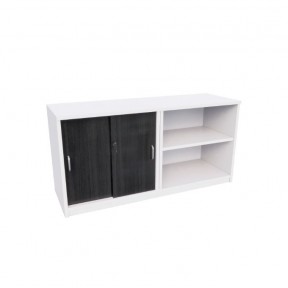 MILA SLIDING DOOR + OPEN SHELF CABINET