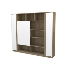 ALTIS SERIES OPEN SHELF + SLIDING DOOR + SWINGING DOOR HIGH CABINET