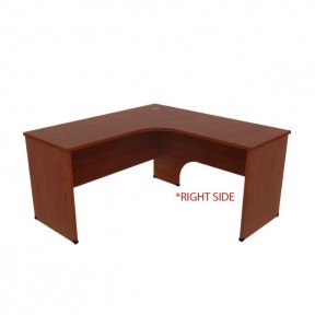 FO SERIES L-SHAPE TABLE c/w CHIPBOARD LEG