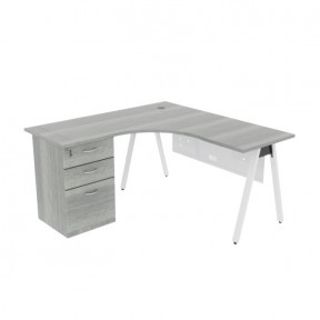 FUZE SERIES EXECUTIVE L-SHAPE TABLE (OF-FZ-LS15FP | OF-FZ-LS18FP)