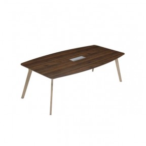 MORO SERIES BOAT SHAPE CONFERENCE TABLE (c/w FLIPPER CASING only)